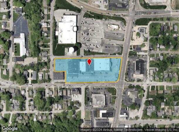  500 W Delmar Ave, Alton, IL Parcel Map