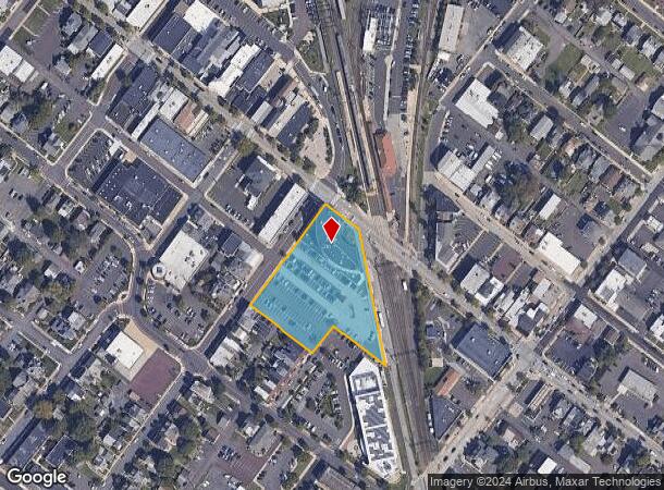  100 W Main St, Lansdale, PA Parcel Map