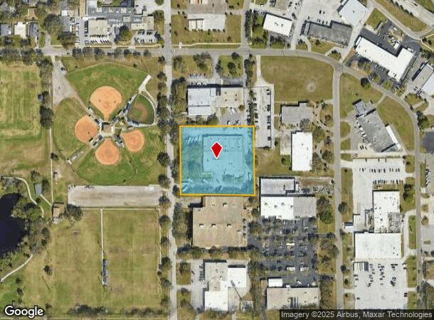  2801 75Th St N, Saint Petersburg, FL Parcel Map