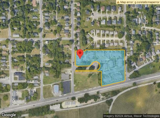  4701 Casaba Ct, Dayton, OH Parcel Map