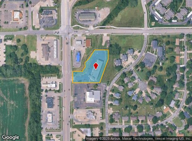  1024 Sw Wanamaker Rd, Topeka, KS Parcel Map