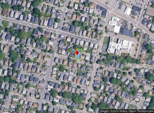 252 Ash St, Waltham, MA Parcel Map