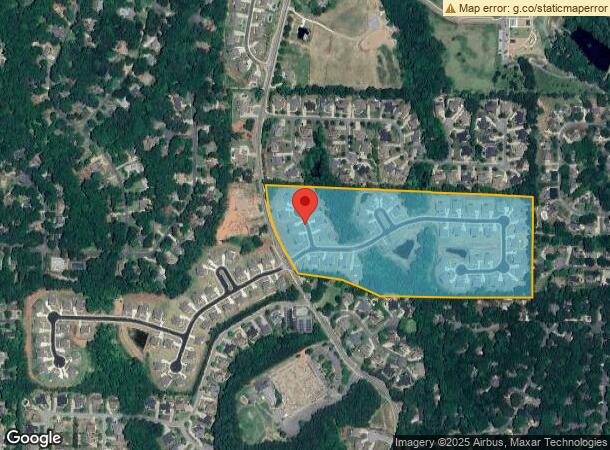  4244 Wesley Chapel Rd, Marietta, GA Parcel Map