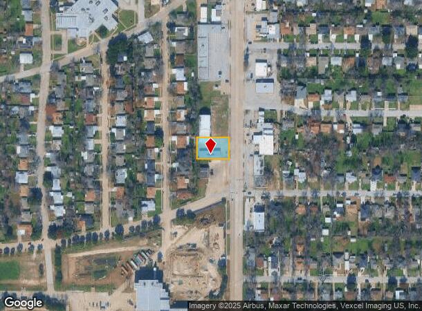  896 S Cherry Ln, Fort Worth, TX Parcel Map