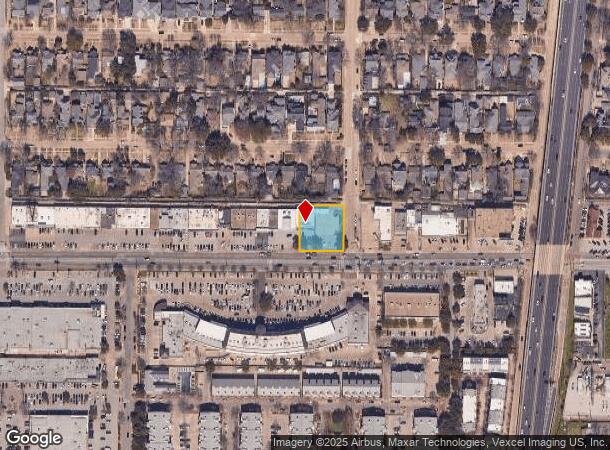  5647 W Lovers Ln, Dallas, TX Parcel Map
