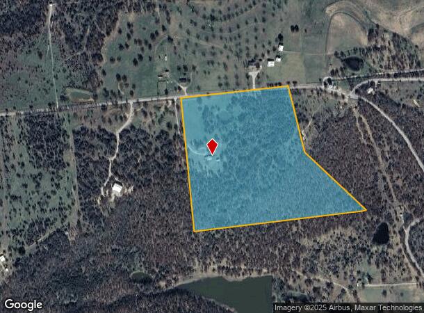  1139 Chesnut Mountain Rd, Santo, TX Parcel Map