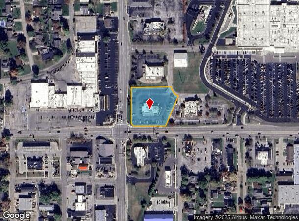  1900 25Th St, Columbus, IN Parcel Map