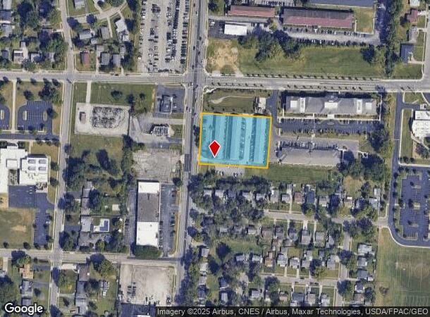  550 S Hamilton Rd, Columbus, OH Parcel Map