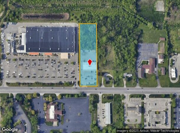 1174 W Hill Rd, Flint, MI Parcel Map