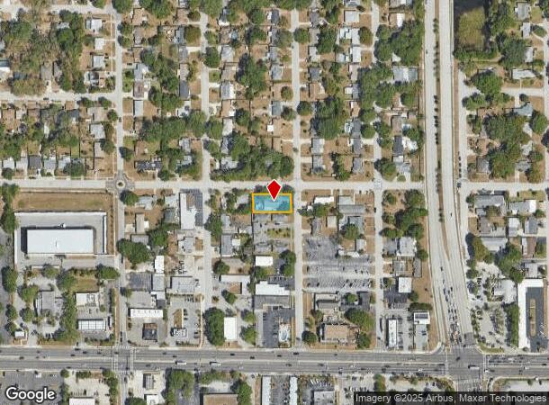 300 S Saturn Ave, Clearwater, FL Parcel Map