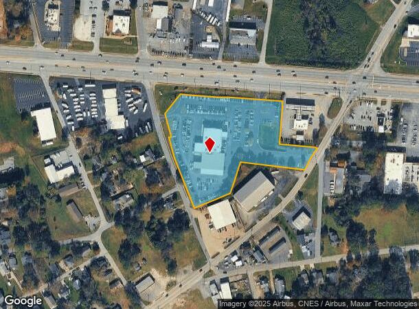14345 E Wade Hampton Blvd, Greer, SC Parcel Map