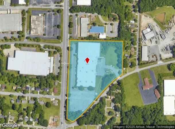  2103 Brentwood St, High Point, NC Parcel Map