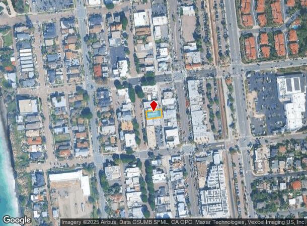 545 2Nd St, Encinitas, CA Parcel Map