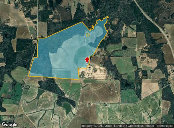 1009 Bct Gin Rd, Quitman, GA Parcel Map