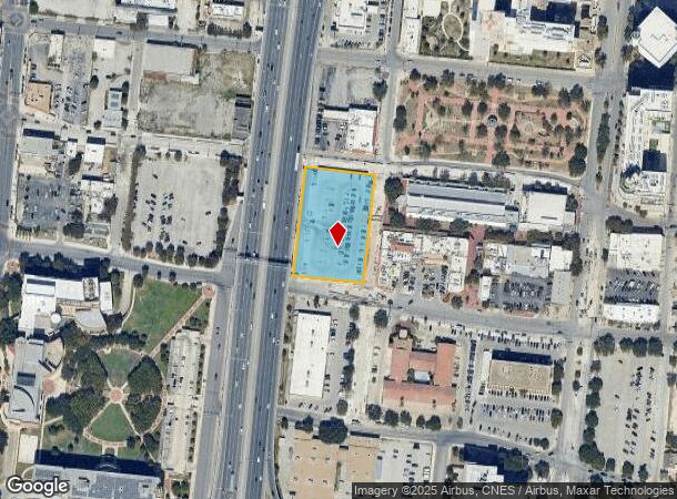  612 W Commerce St, San Antonio, TX Parcel Map