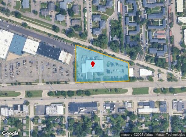 25400 W 8 Mile Rd, Southfield, MI Parcel Map