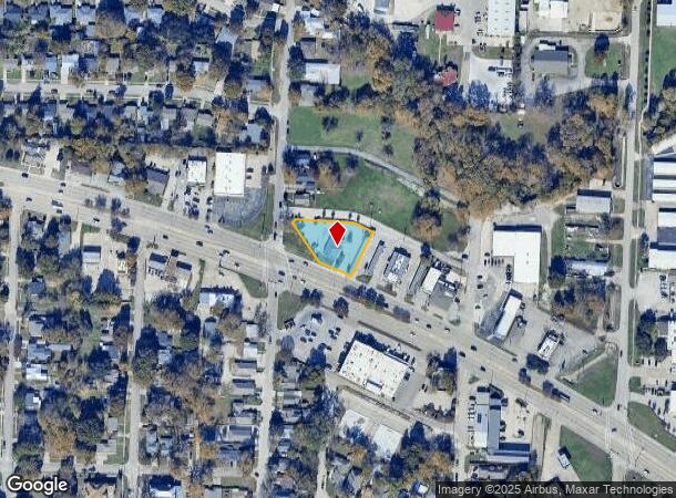  316 W University Dr, Mckinney, TX Parcel Map