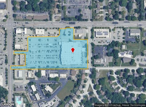  8501 W 95Th St, Overland Park, KS Parcel Map