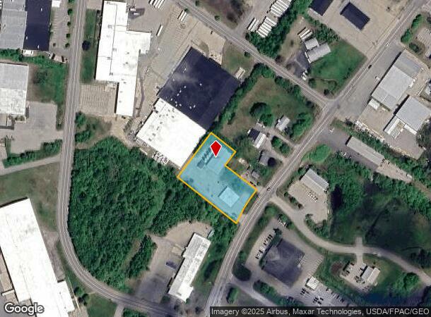 610 Elm St, Biddeford, ME Parcel Map