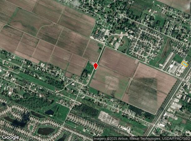  447 Oak Plaza Blvd, Brusly, LA Parcel Map