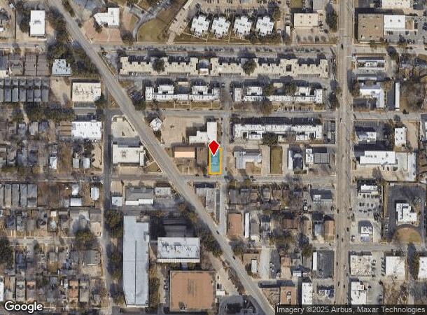  3200 W 4Th St, Fort Worth, TX Parcel Map