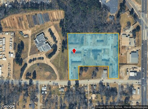 1501 E Young St, Longview, TX Parcel Map