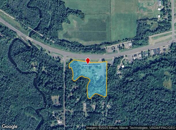 13844 E Us Highway 2, Brule, WI Parcel Map