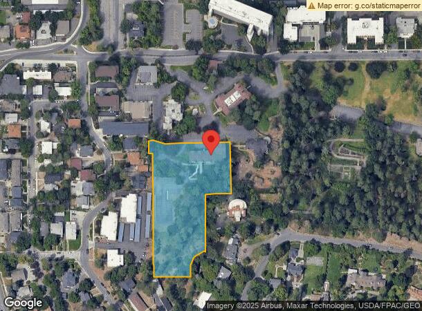  705 W 7Th Ave, Spokane, WA Parcel Map