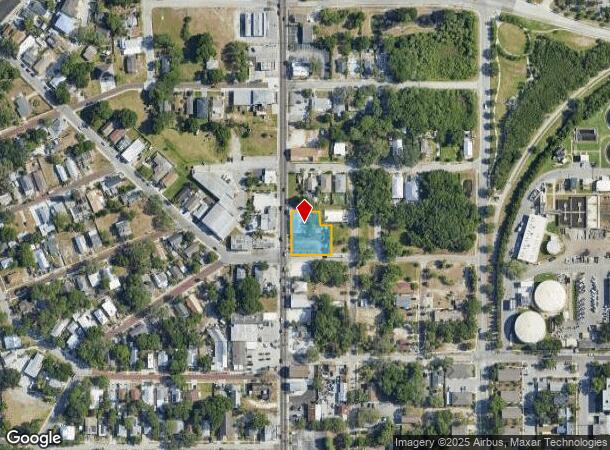 606 N Pinellas Ave, Tarpon Springs, FL Parcel Map