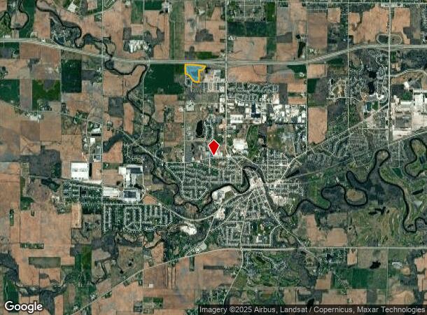 1150 Plank Trail Ln, Sheboygan Falls, WI Parcel Map