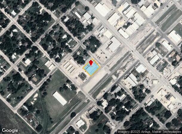  203 W 7Th St, Shiner, TX Parcel Map