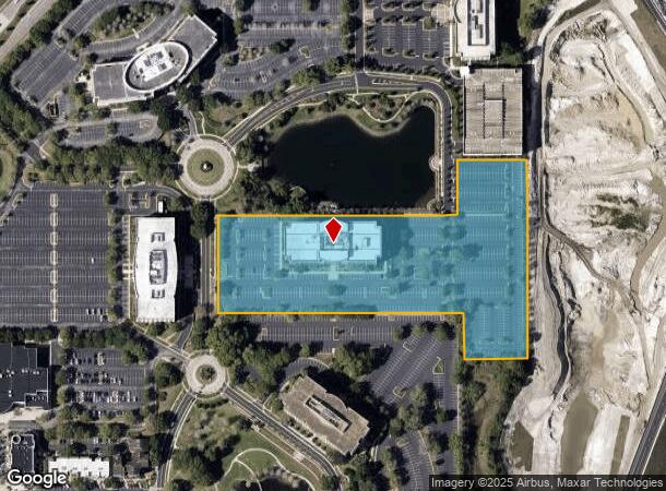  400 Colonial Center Pky, Lake Mary, FL Parcel Map