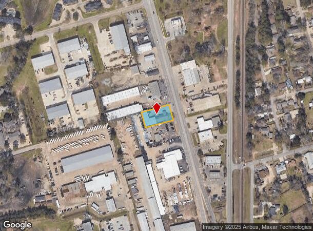  921 S Frazier St, Conroe, TX Parcel Map
