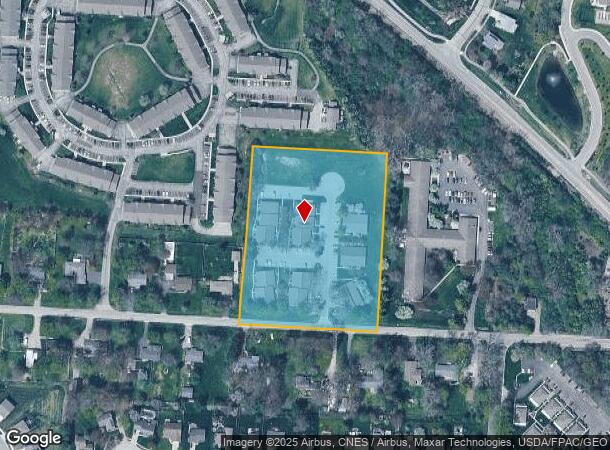 100 Rolling Meadows Dr, Delaware, OH Parcel Map