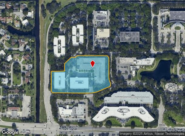  2381 Nw Executive Center Dr, Boca Raton, FL Parcel Map