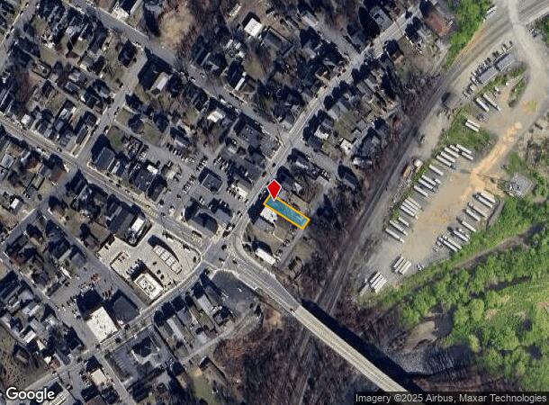  126128 N Main St, Taylor, PA Parcel Map