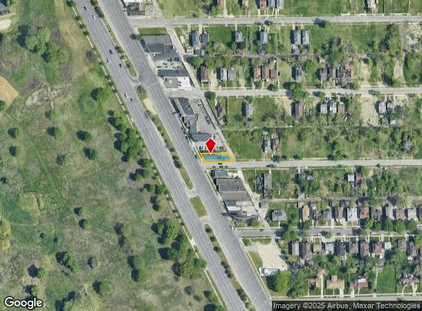  18800 Woodward Ave, Detroit, MI Parcel Map