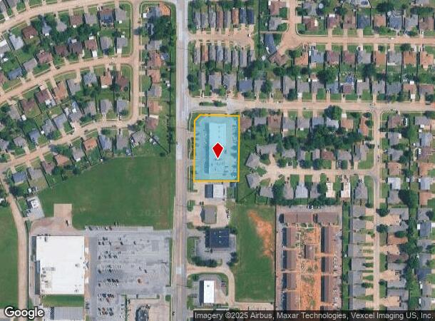 1400 N Eastern Ave, Moore, OK Parcel Map