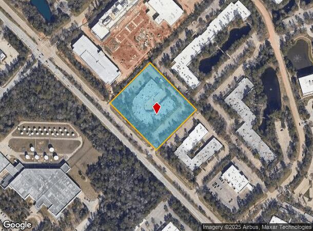 3606 Research Forest Dr, Spring, TX Parcel Map