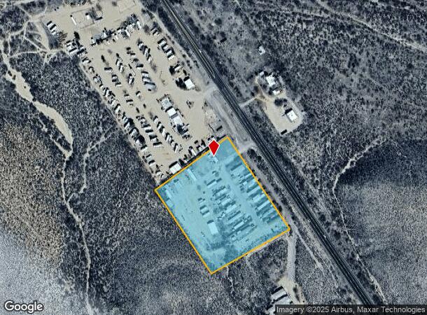  617 W Setting Sun Ct, Tombstone, AZ Parcel Map
