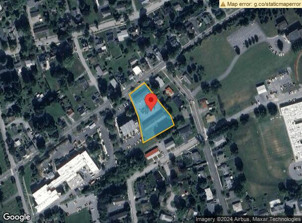  612-628 E Howard St, Bellefonte, PA Parcel Map