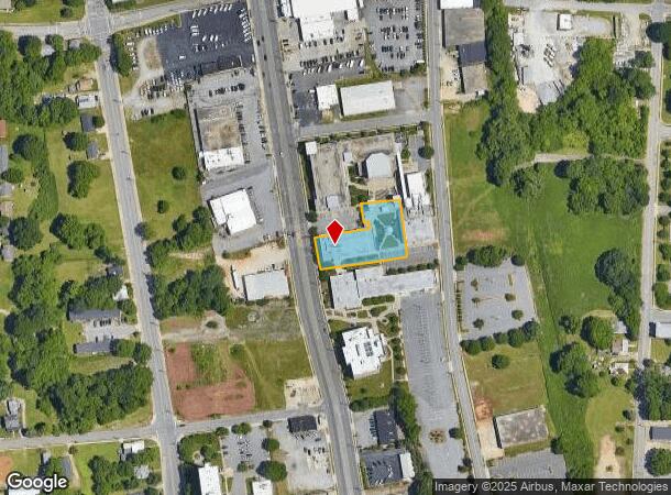 833 S Main St, High Point, NC Parcel Map