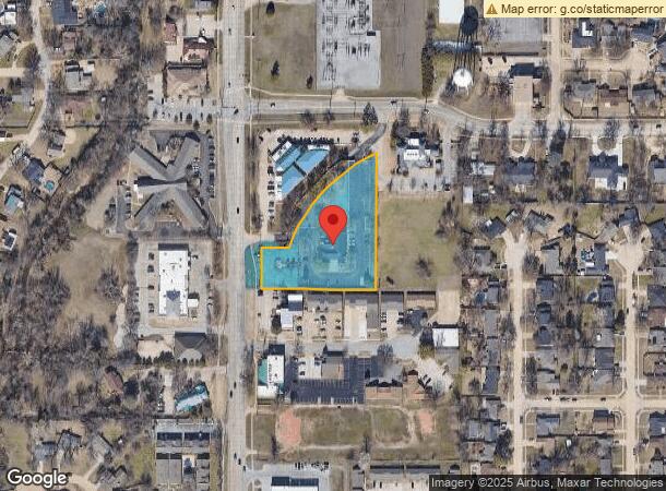  621 24Th Ave Sw, Norman, OK Parcel Map