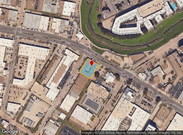1937 Irving Blvd, Dallas, TX Parcel Map
