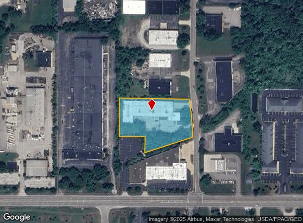 8950 Dutton Dr, Twinsburg, OH Parcel Map