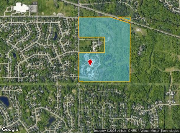 3860 Dobie Rd, Okemos, MI Parcel Map