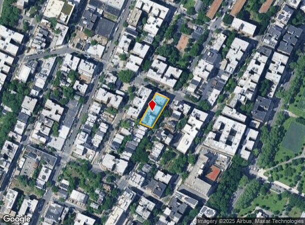 1035 Woodycrest Ave, Bronx, NY Parcel Map