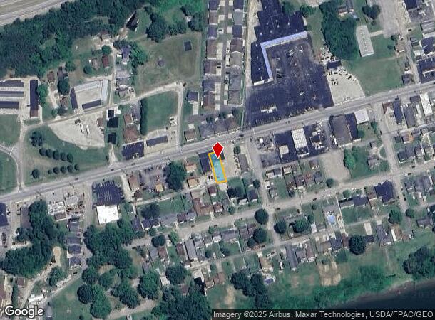  607 3Rd Ave, Chesapeake, OH Parcel Map