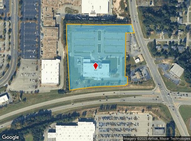  4685 Log Cabin Dr, Macon, GA Parcel Map