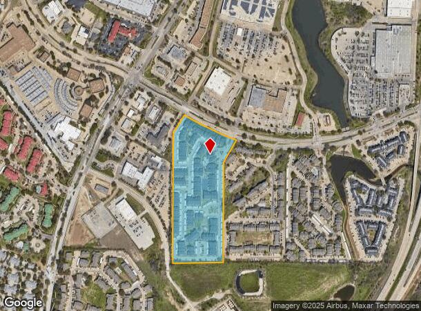 5701 Overton Ridge Blvd, Fort Worth, TX Parcel Map